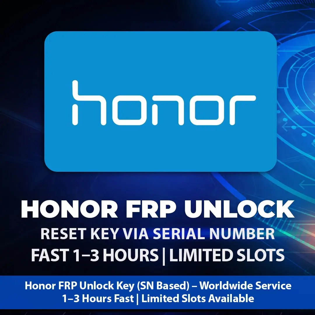 #99 HONOR FRP KEY UNLIMITED SLOT (1-48 hours) MAX🆚